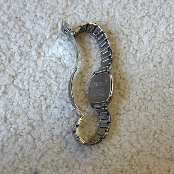 agnes b. V700-5110 beige used watch